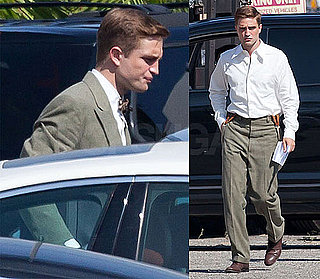 Pictures of Robert Pattinson Filming Water For Elephants at UCLA Pictures of Robert Pattinson Filming Water For Elephants at UCLA