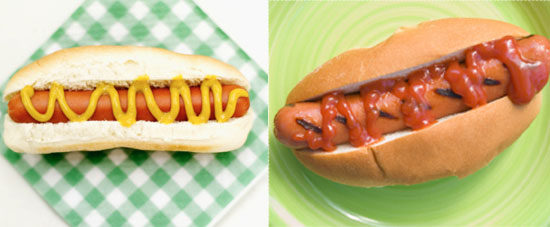 Would You Rather Eat a Hot Dog With Mustard or Ketchup? Would You Rather Eat a Hot Dog With Mustard or Ketchup?