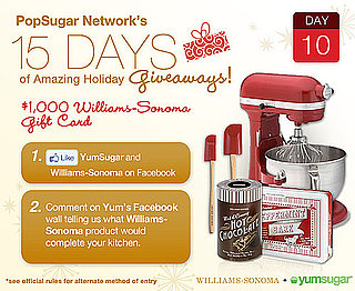 YumSugar and Williams Sonoma Holiday Giveaway YumSugar and Williams Sonoma Holiday Giveaway