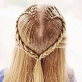 Create a Heart Hair Braid For Valentine's Day Create a Heart Hair Braid For Valentine's Day