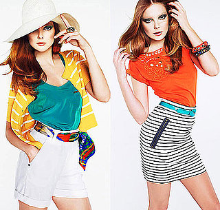 Pictures of Eniko Mihalik For Mango Color and Stripes Lookbook Pictures of Eniko Mihalik For Mango Color and Stripes Lookbook