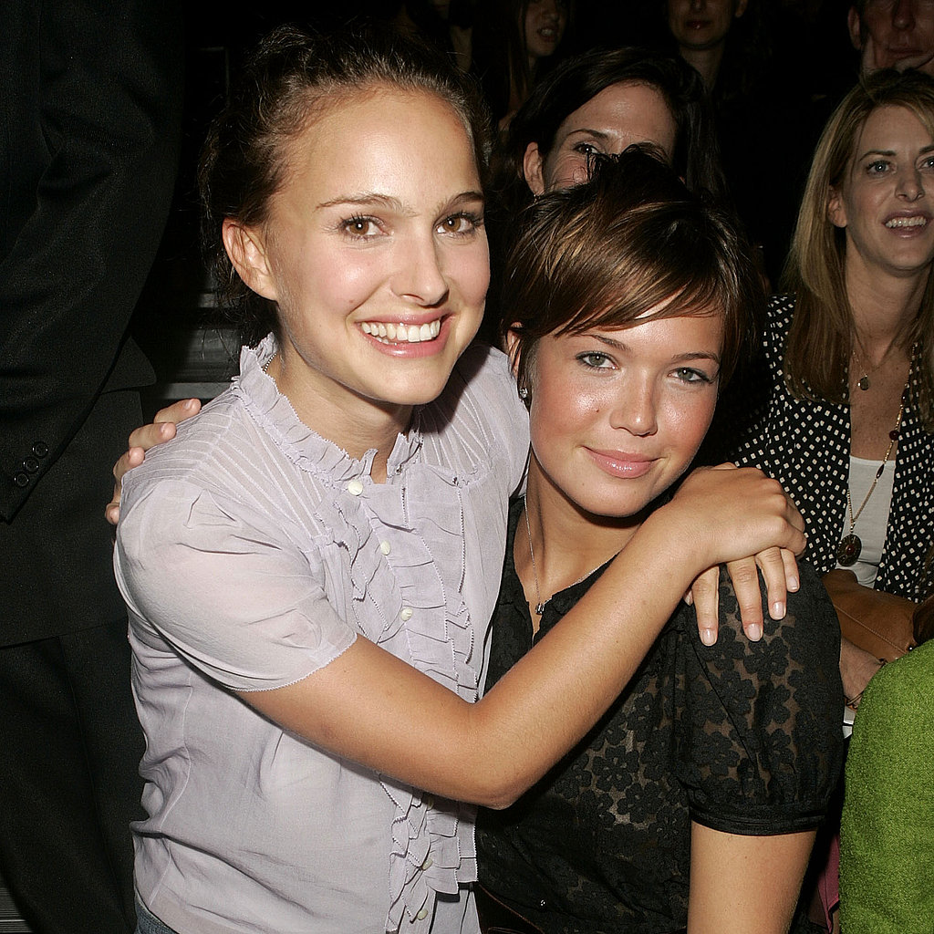 Natalie Portman and Mandy Moore were front and center at the Marc Jacobs show in September 2004.
Natalie Portman and Mandy Moore were front and center at the Marc Jacobs show in September 2004.