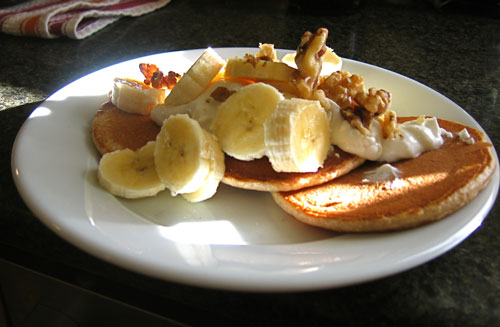 Whole Wheat Cinnamon Pancakes Whole Wheat Cinnamon Pancakes