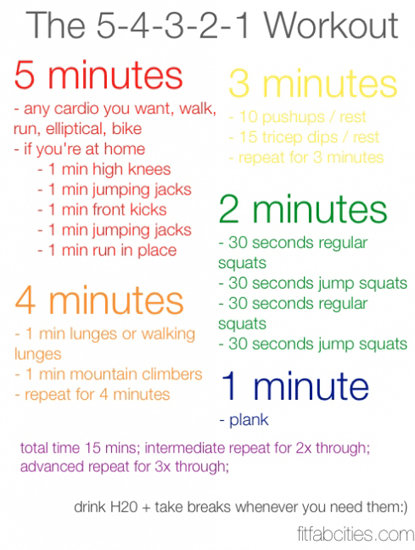 15 Minutes Of Exercise A Day Weight Loss
