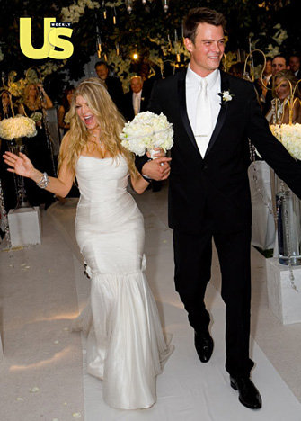 For Her January 2009 La Wedding To Josh Duhamel, Fergie Showed Off 