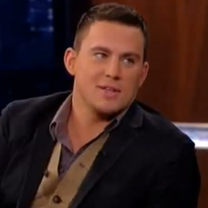 Channing Tatum Moons Jonah Hill and Talks Drunken Tattoos on Jimmy Kimmel Live