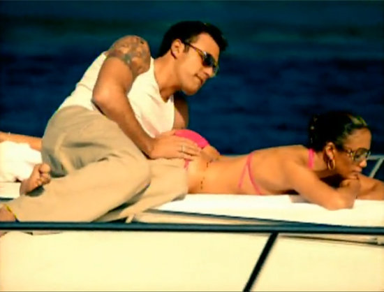 Ben Affleck and Jennifer Lopez were on a boat for her 2002 video for "Jenny From the Block."
Ben Affleck and Jennifer Lopez were on a boat for her 2002 video for "Jenny From the Block."