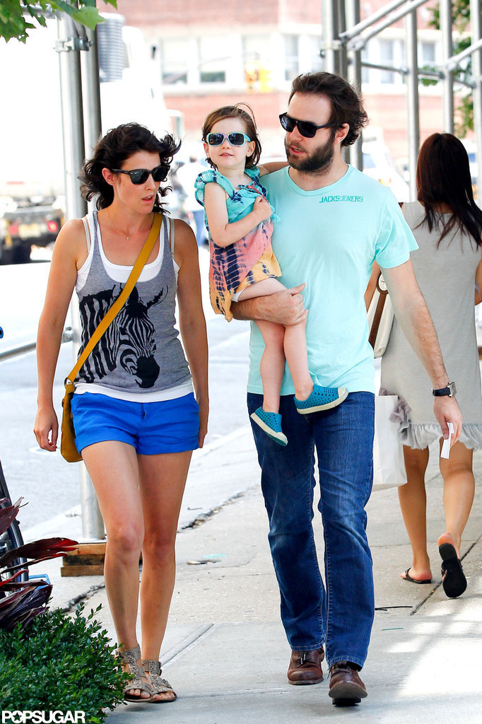 Cobie Smulders and daughter Cobie Smulders and daughter