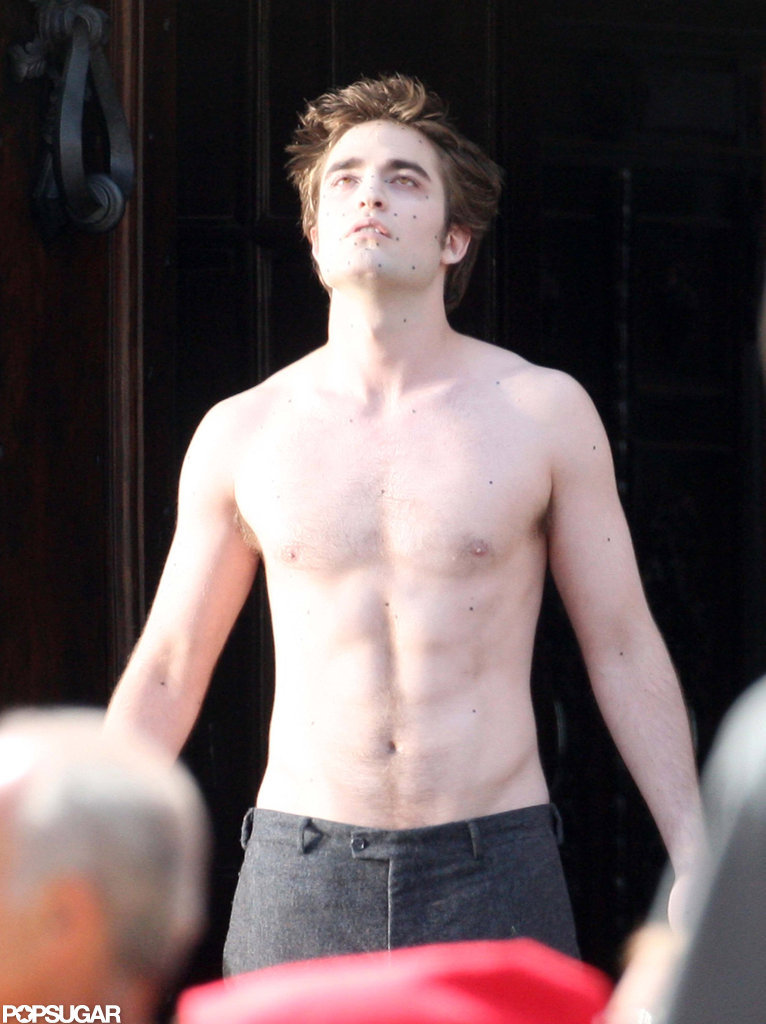 Robert Pattinson Filmed A Shirtless Scene For New Moon In Italy In Robert Pattinson Is Your