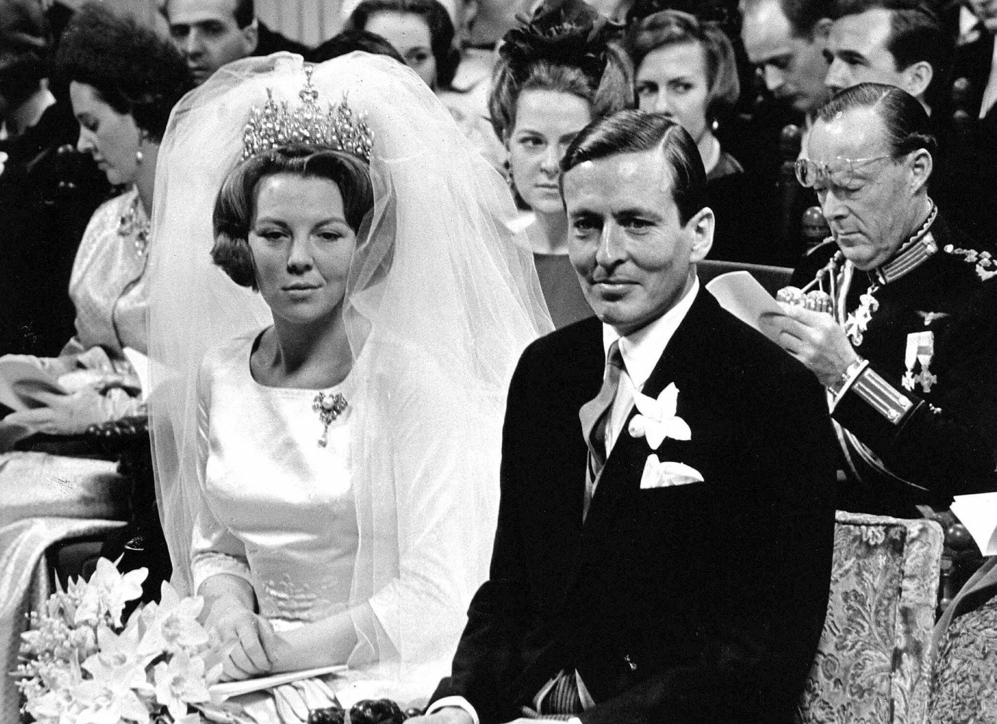 Queen Beatrix and Claus van Amsberg The Bride: Queen Beatrix of the