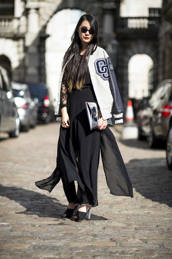 Anchor a sheer maxi look with this season's favorite topper, a cool-girl varsity jacket that lends warmth and old-school charm.
Source: Adam Katz Sinding
Anchor a sheer maxi look with this season's favorite topper, a cool-girl varsity jacket that lends warmth and old-school charm.
Source: Adam Katz Sinding