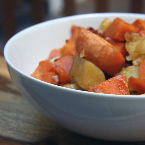 Maple-Roasted Sweet Potatoes and Yams Maple-Roasted Sweet Potatoes and Yams