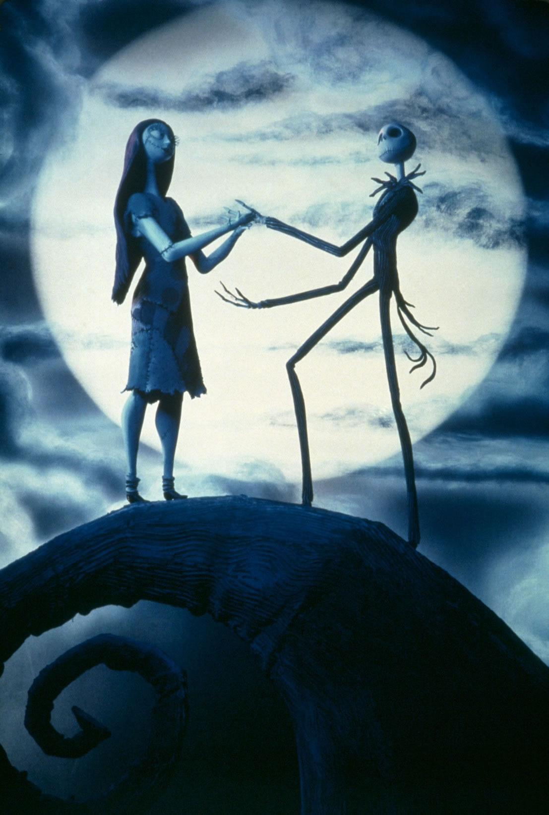 Sally and Jack in The Nightmare Before Christmas 43 Things That Made