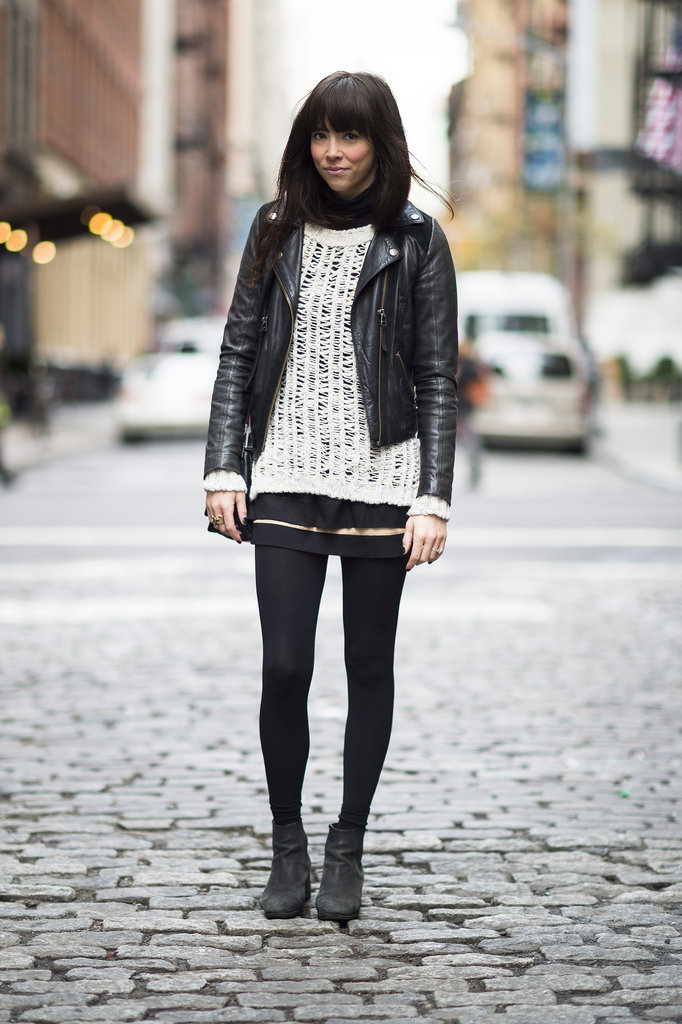 Give your edgy leather a warm, textural counterpart with a woven knit.
Source: Adam Katz Sinding
Give your edgy leather a warm, textural counterpart with a woven knit.
Source: Adam Katz Sinding