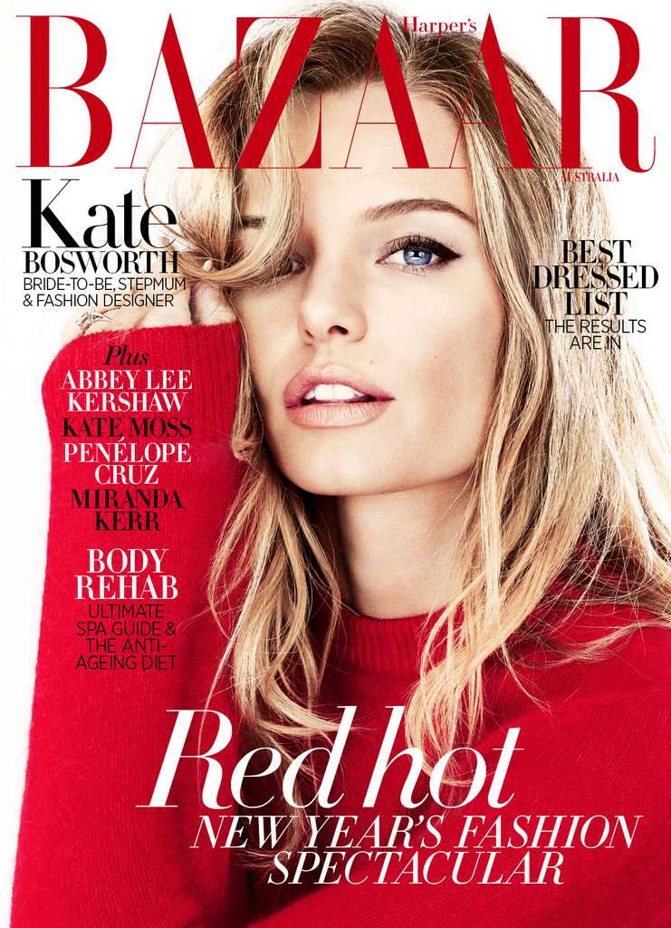 Kate Bosworth's Pink Nude Lipstick on the Cover of Harpers Kate Bosworth's Pink Nude Lipstick on the Cover of Harpers