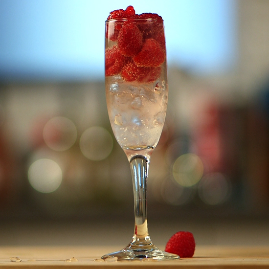 Lemon Raspberry Fizz: Get Buzzy With This Gorgeous Champagne Cocktail!