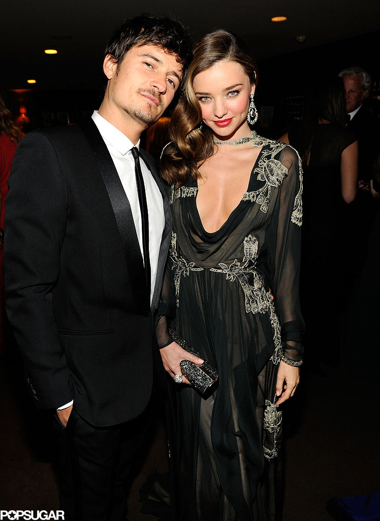Orlando Bloom and Miranda Kerr attended the Vanity Fair party on Sunday night.
Orlando Bloom and Miranda Kerr attended the Vanity Fair party on Sunday night.
