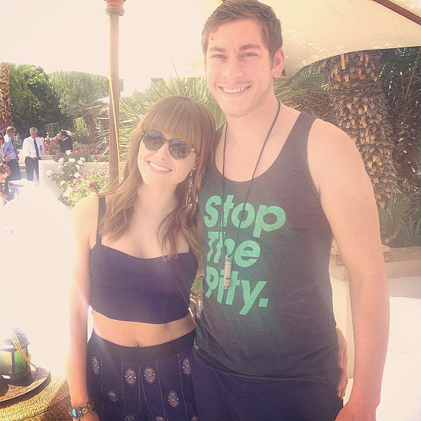 Sophia Bush smiled with a friend at the H&M USA Coachella party.
Source: Instagram user popsugar
Sophia Bush smiled with a friend at the H&M USA Coachella party.
Source: Instagram user popsugar