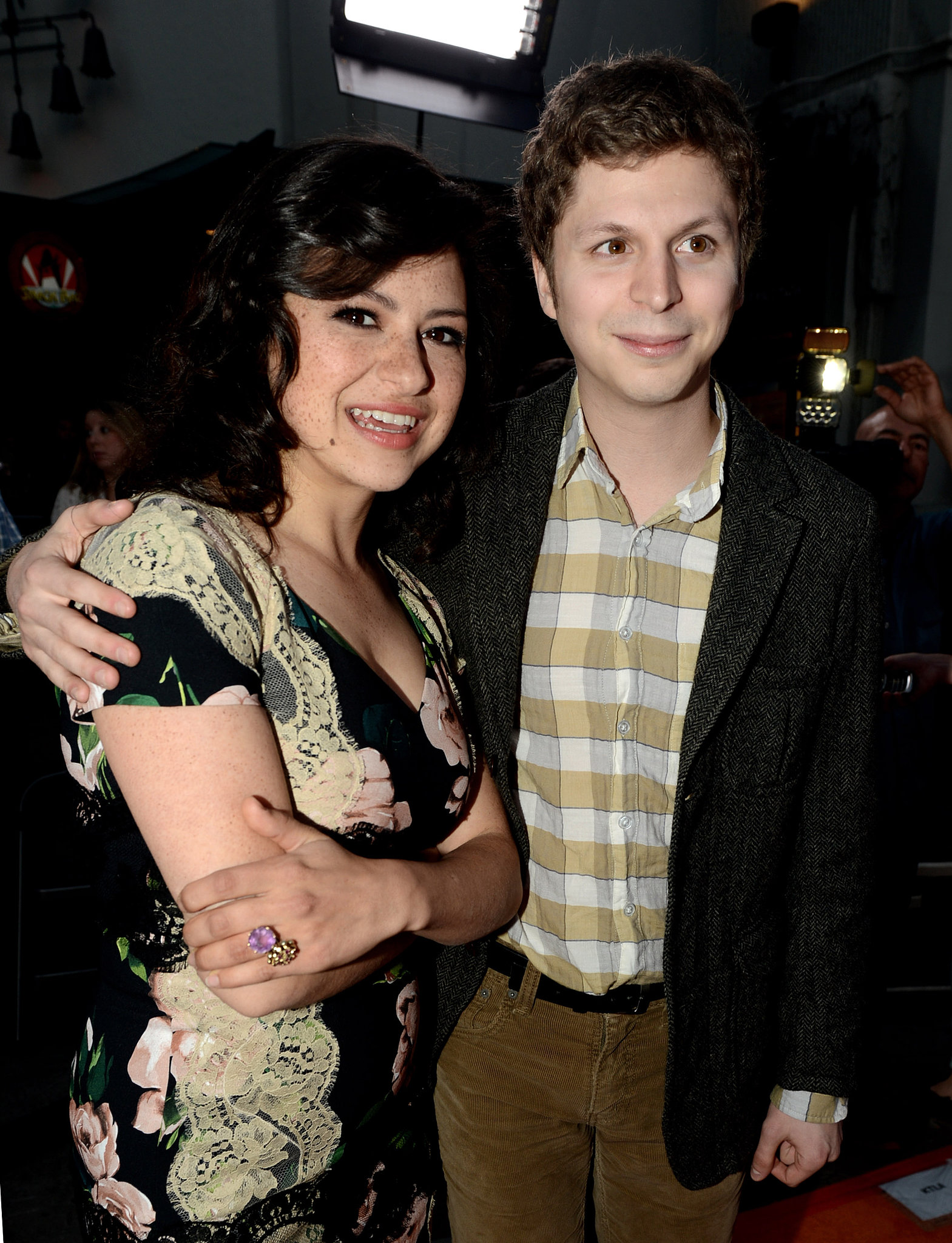 Alia Shawkat and Michael Cera smiled at the premiere. Couples Dominate the StarStudded
