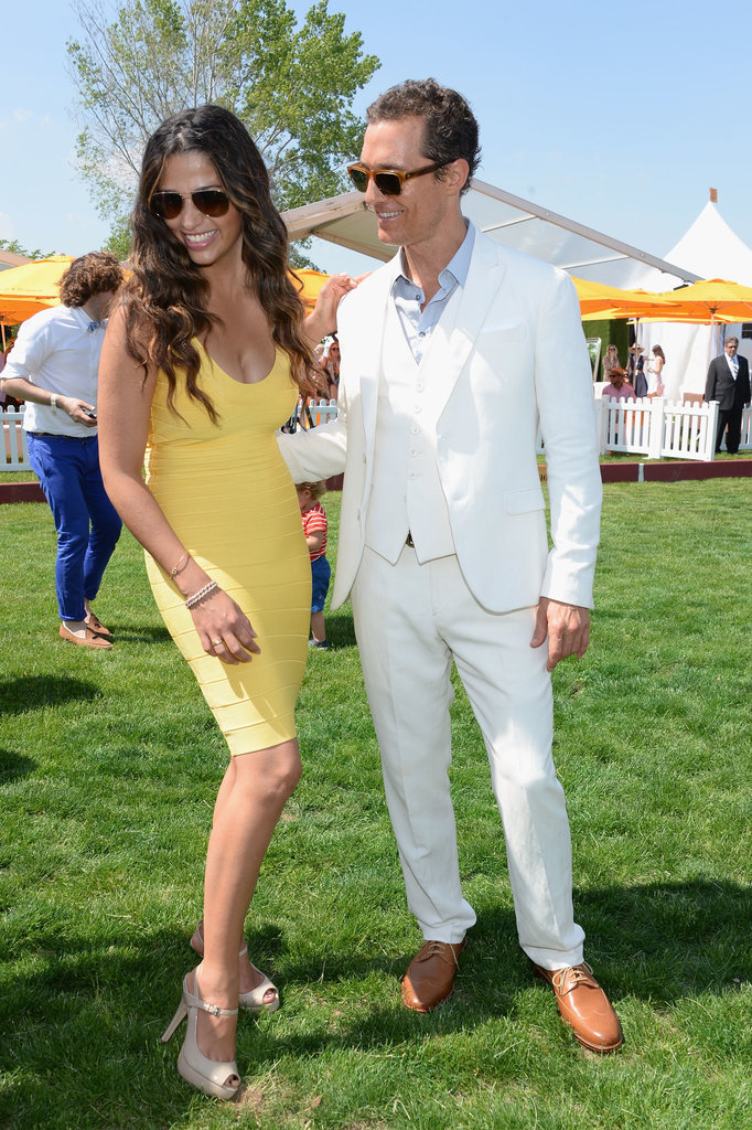 The couple shared a laugh at the June 2013 Veuve Clicquot Polo match classic in New Jersey.
The couple shared a laugh at the June 2013 Veuve Clicquot Polo match classic in New Jersey.