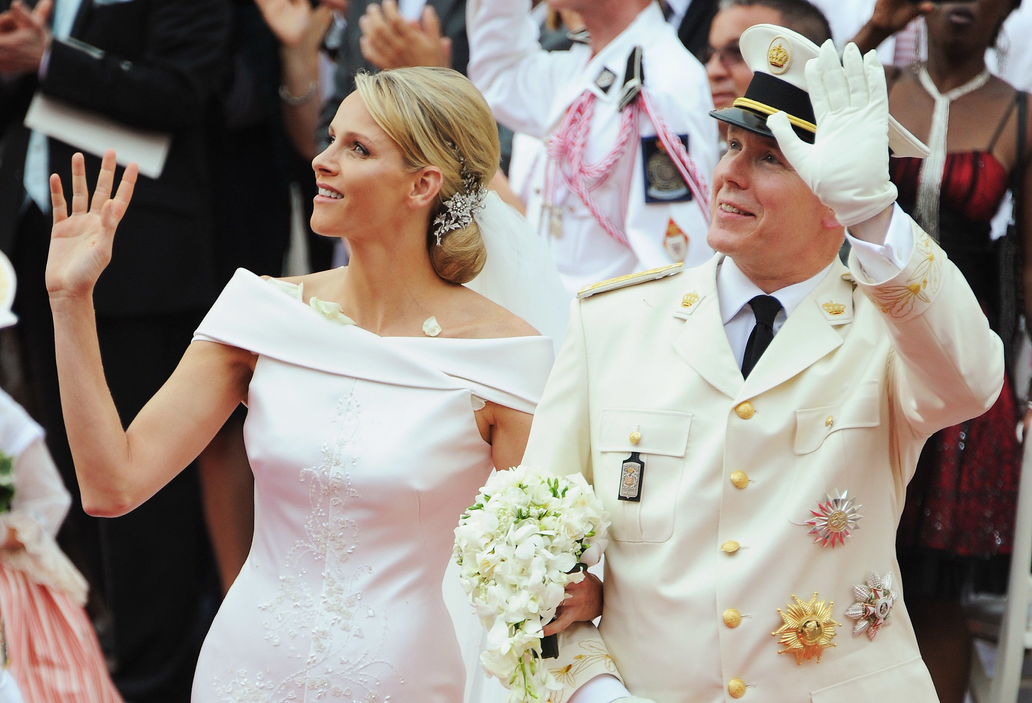 Prince Albert II And Charlene Wittstock The Bride: Charlene | The Most ...