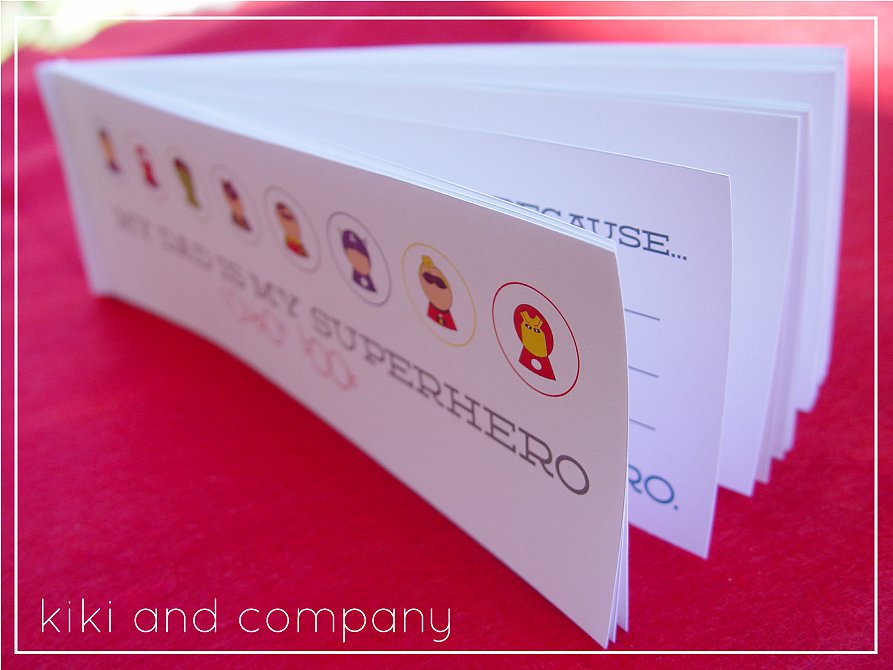 Father’s Day Superhero Coupon Book Father’s Day Superhero Coupon Book