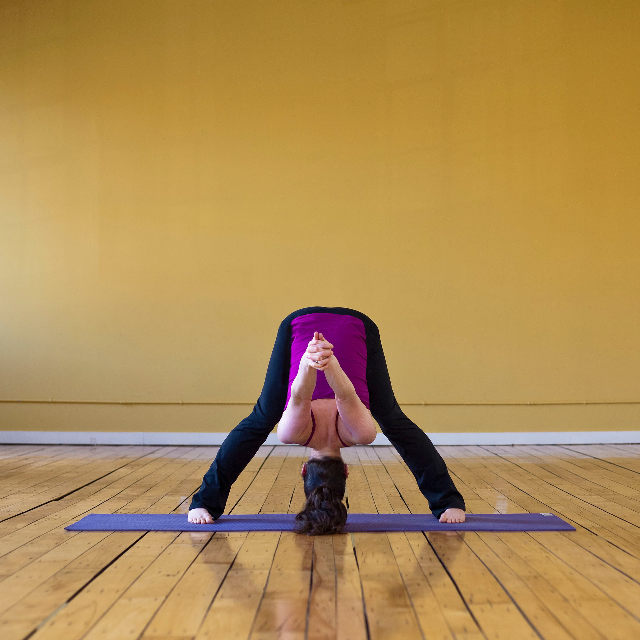 Wide Legged Forward Bend My Aching Back Yoga Sequence To Offer