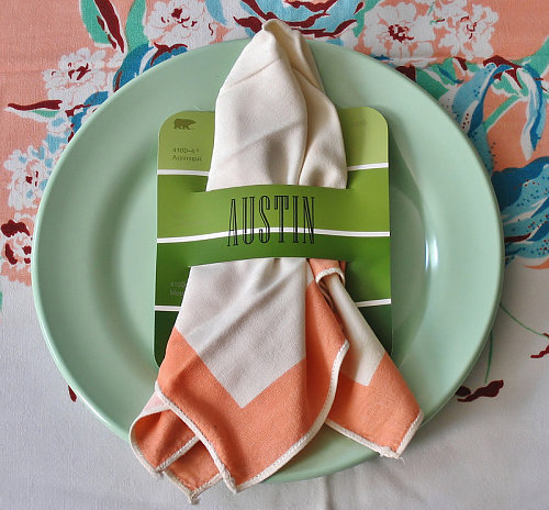 Paint Chip Napkin Holder Paint Chip Napkin Holder