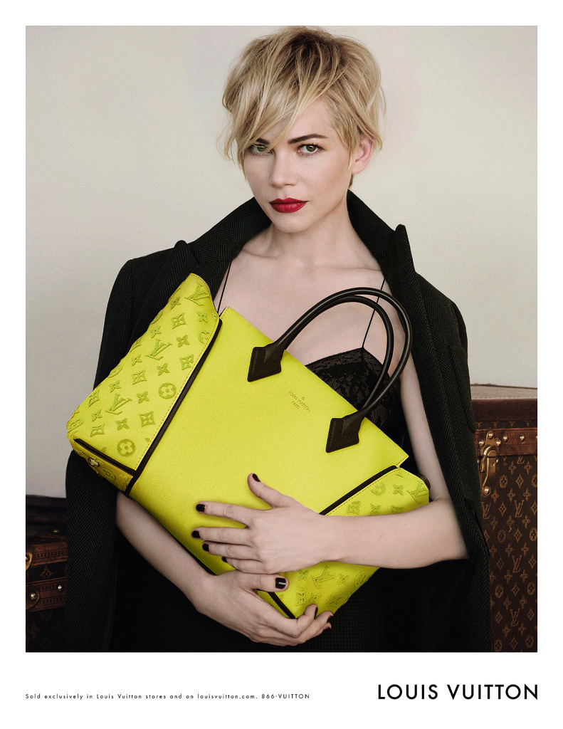 Michelle Williams's Fall 2013 Louis Vuitton Handbag Campaign