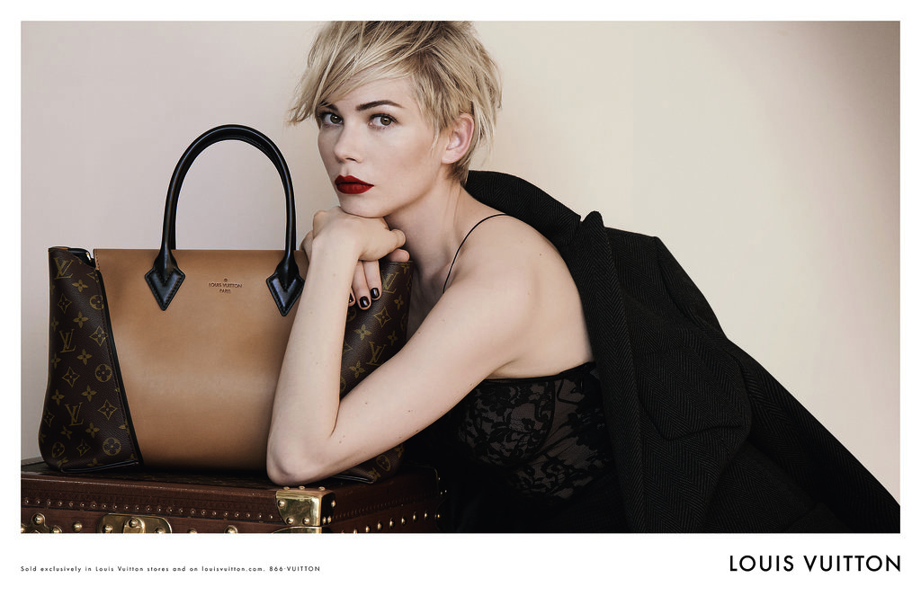 Michelle Williams's Fall 2013 Louis Vuitton Handbag Campaign