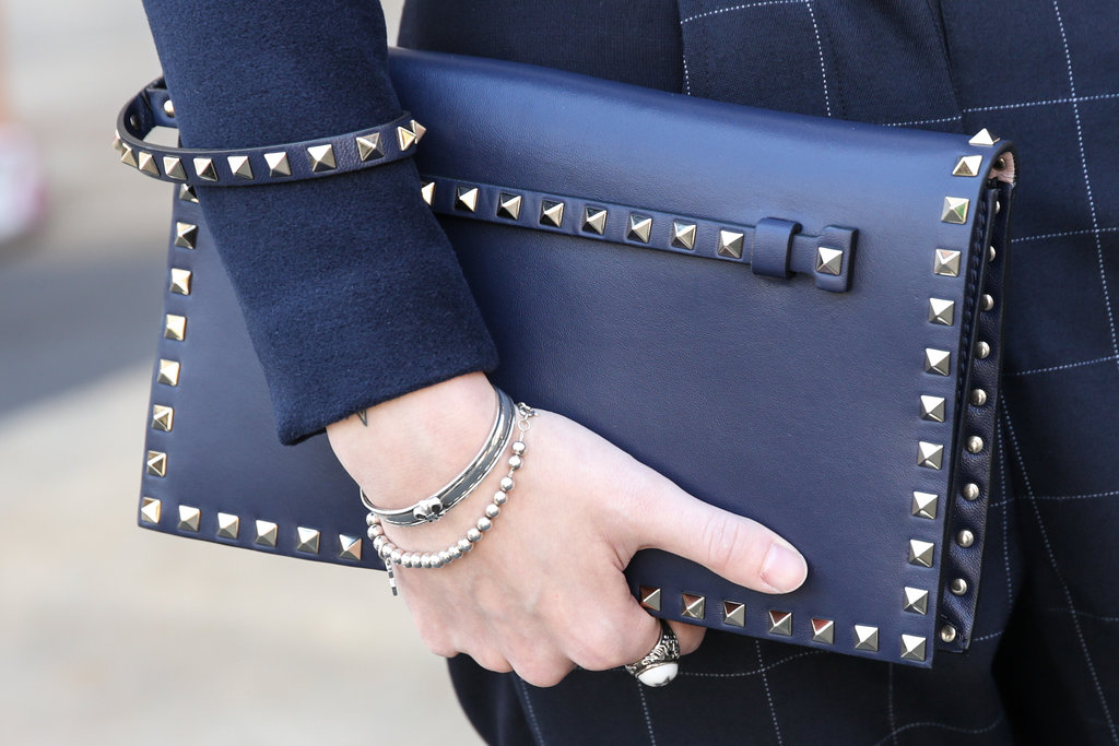 Naturally, Valentino is a favorite among the showgoers.
Naturally, Valentino is a favorite among the showgoers.