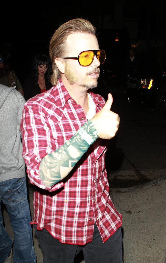 David Spade went to the Casamigos Halloween Party as Terry Richardson.
David Spade went to the Casamigos Halloween Party as Terry Richardson.