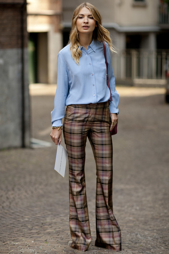 No jacket required — grab attention with a solid button-down and a pair of tailored, printed pants.
No jacket required — grab attention with a solid button-down and a pair of tailored, printed pants.
