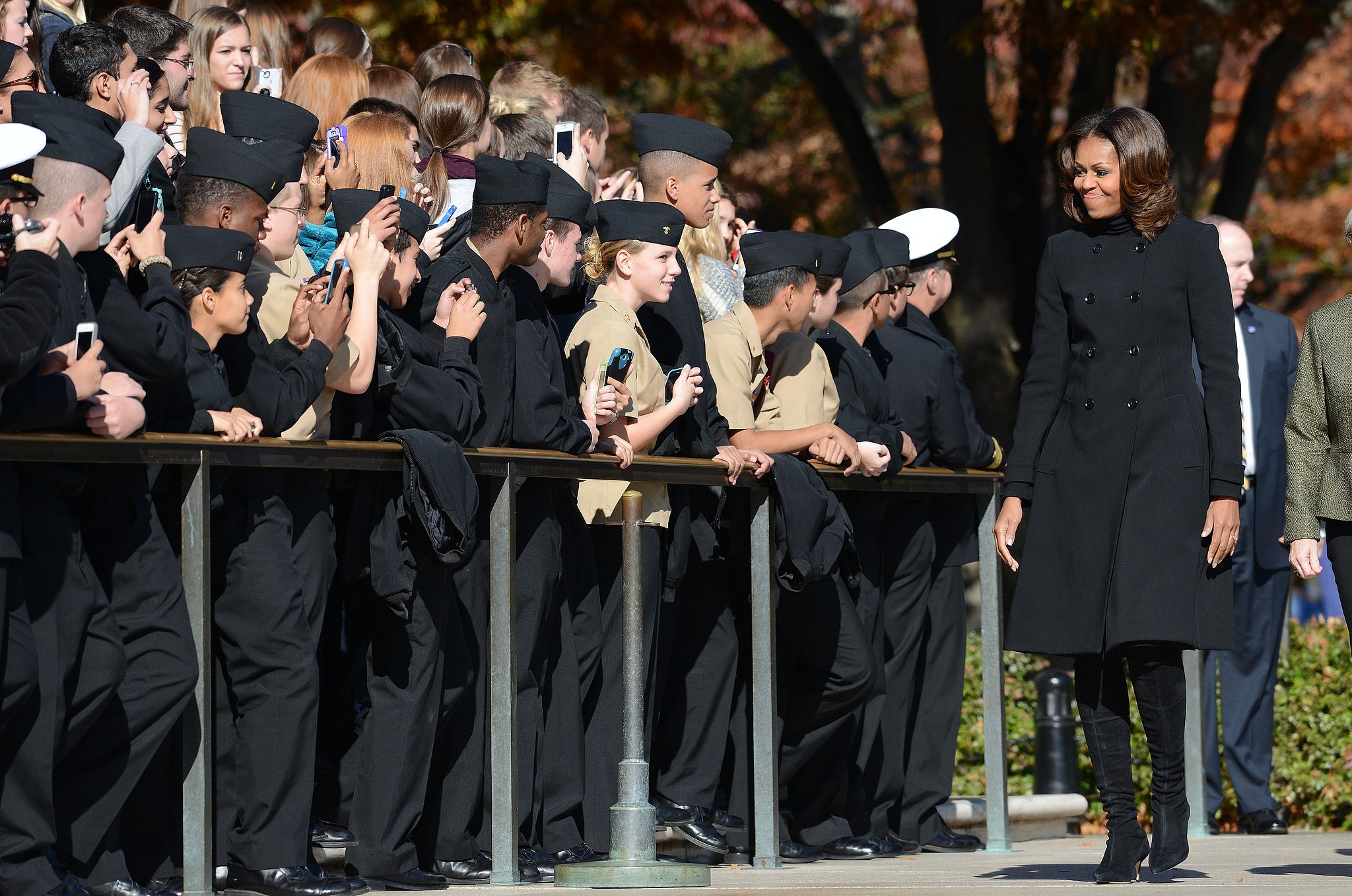 Michelle obama veterans day meme