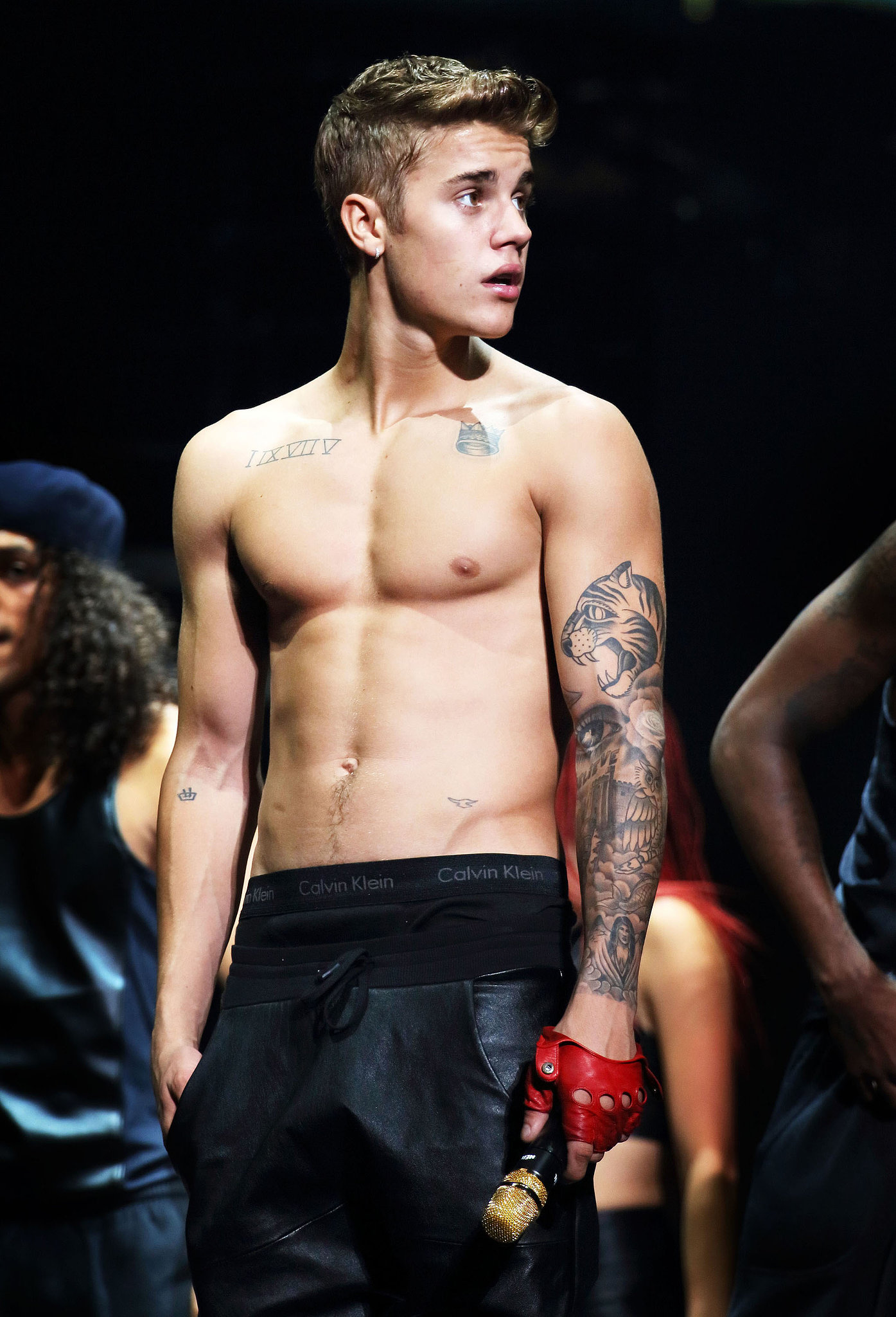 Justin Bieber Showed Off Shirtless On Stage In Beijing In September The Sexiest Shirtless