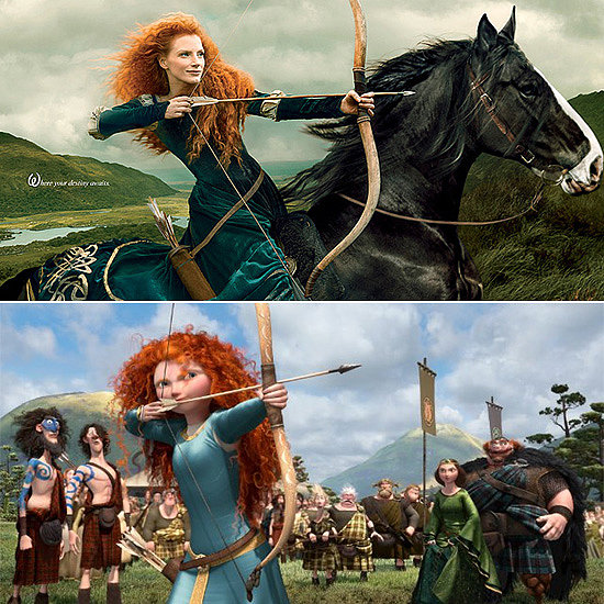 Jessica Chastain Becomes a Disney Princess Jessica Chastain Becomes a Disney Princess