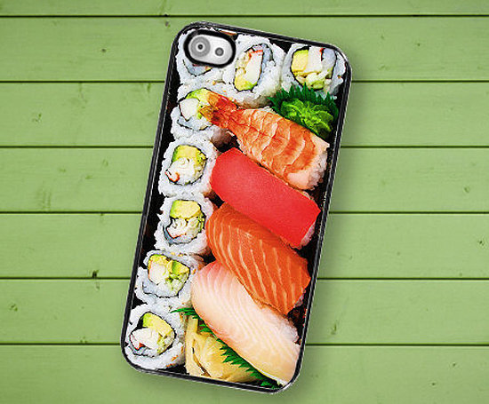 Curious Case Sushi iPhone 4/4S Case Curious Case Sushi iPhone 4/4S Case