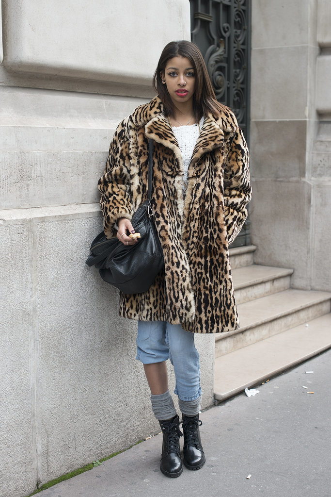 Another testament to the fact that we all need a leopard-print coat in our closets.
Another testament to the fact that we all need a leopard-print coat in our closets.