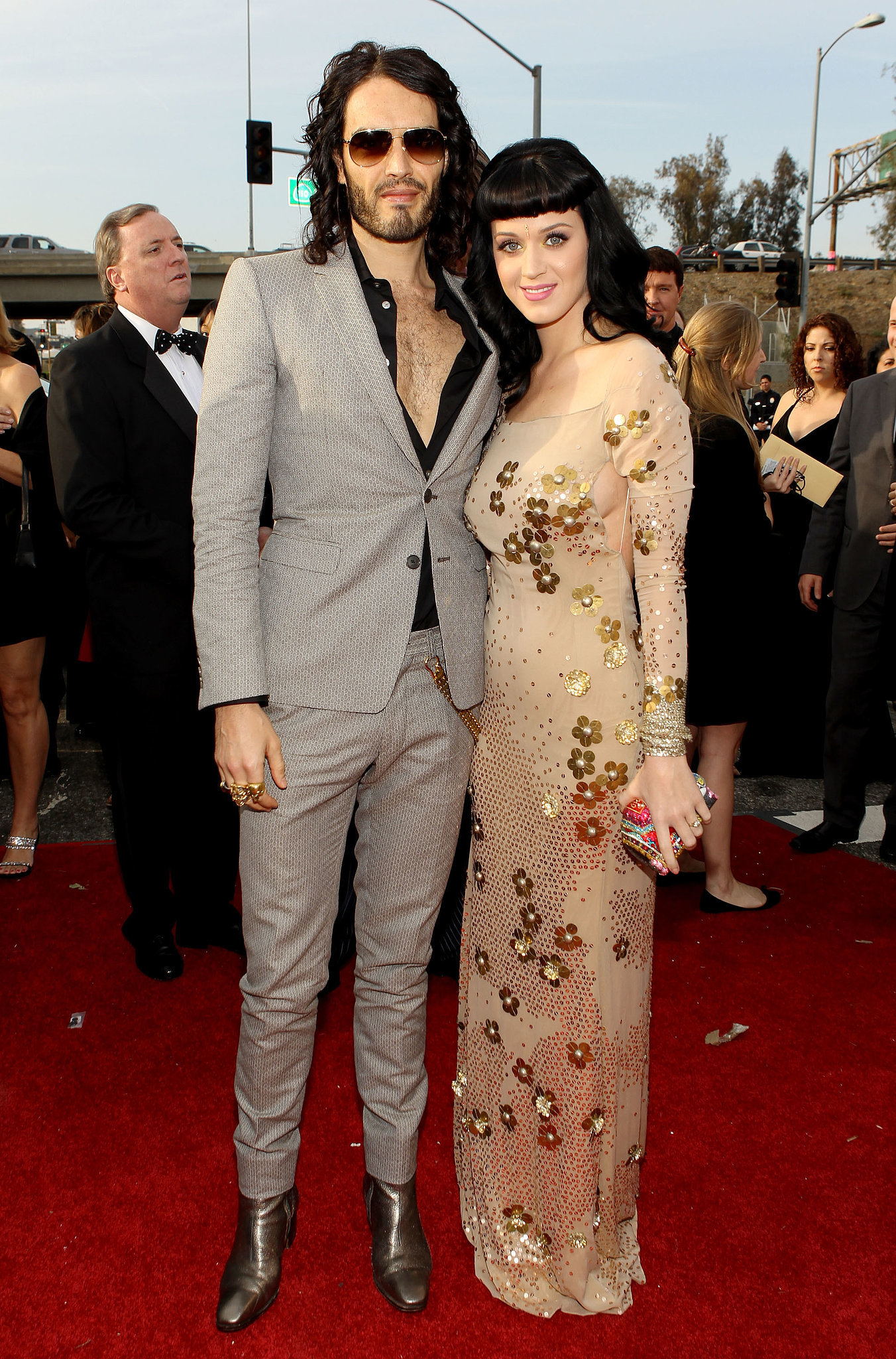 Russell Brand couple