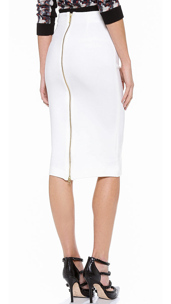 Pencil Skirt White 53