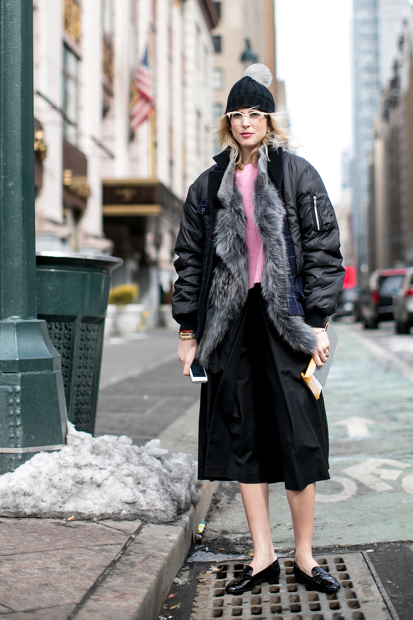 NYFW Street Style Day 3 Flashback Friday NYFW Street Style Stars