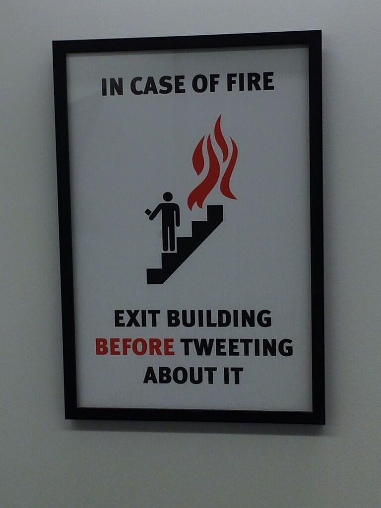 The Fact That Someone Had to Post This Sign The Fact That Someone Had to Post This Sign