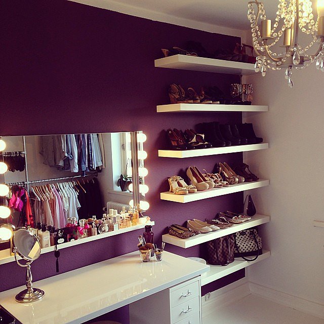 Fashion lover sure knows how give us major vanity closet