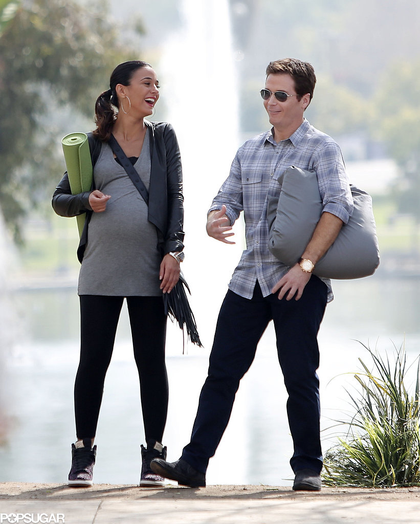 Sloan Is Pregnant in the Entourage Movie | Photos | POPSUGAR.