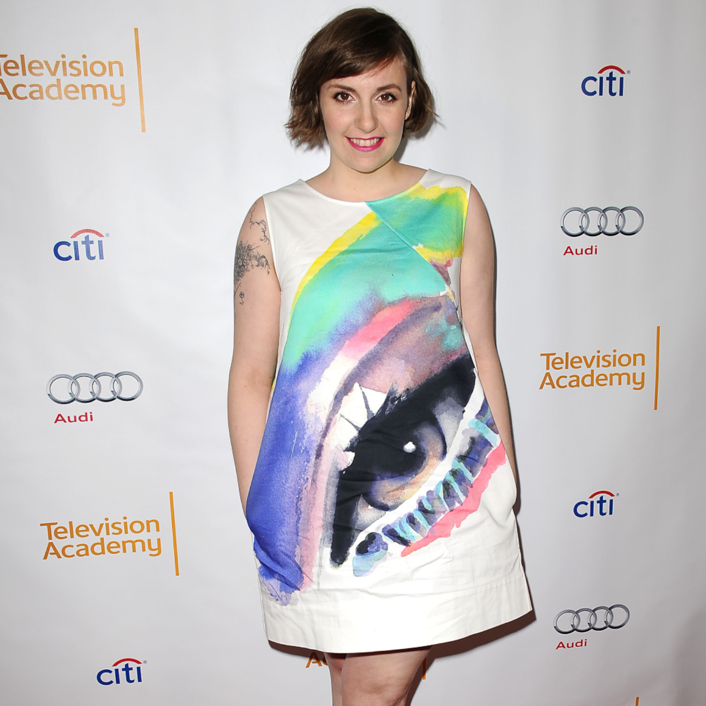 Is This Lena Dunham's Weirdest Red Carpet Choice Yet?