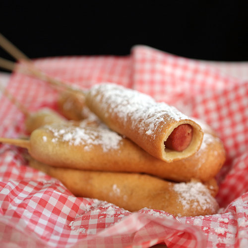 Funnel Cake Hot Dogs Recipe | POPSUGAR Food