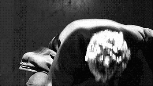 When he dropped and smiled in the "Bye Bye Bye" video and your heart STOPPED. When he dropped and smiled in the "Bye Bye Bye" video and your heart STOPPED.