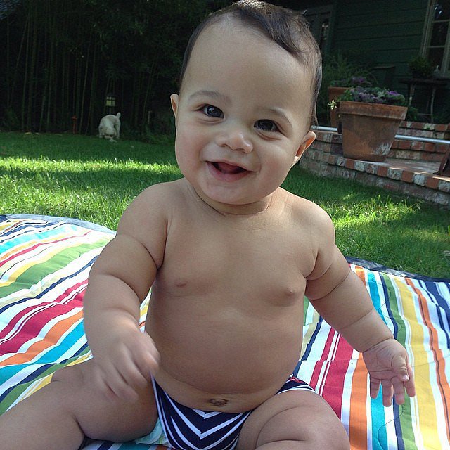 Rocco Faison looked ready for Spring with his bathing suit and beach blanket.
Source: Instagram user caceecobb
Rocco Faison looked ready for Spring with his bathing suit and beach blanket.
Source: Instagram user caceecobb