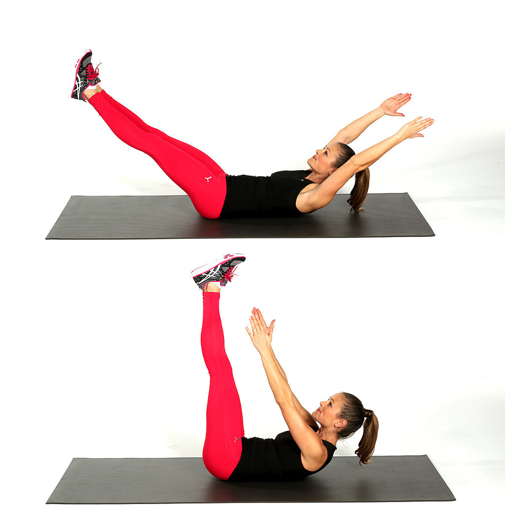 ToeTouch Crunches No Space, No Equipment, No Problem Our 20Minute Apartment Workout