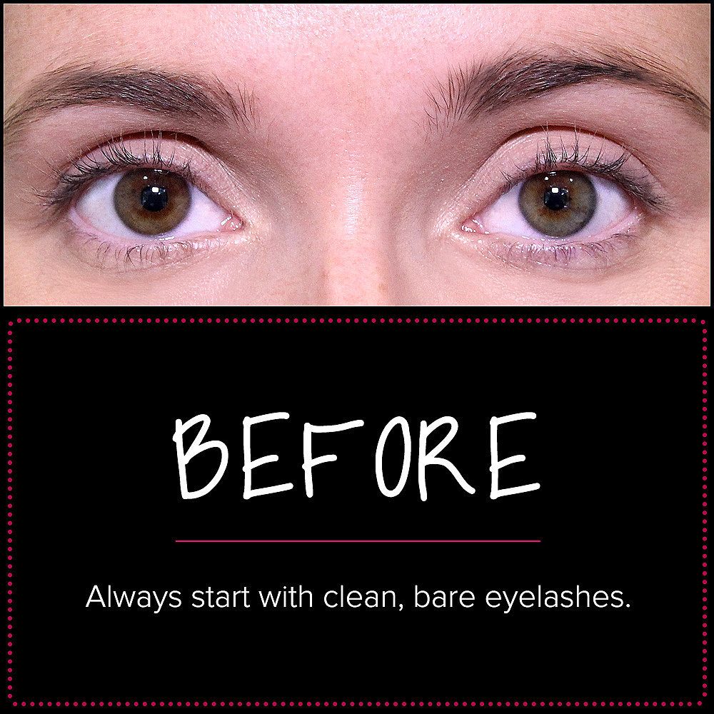 As my lashes naturally curl up, the mascara will work its magic without me having to do anything. But if your lashes are dead-straight, no matter what mascara you try, it's worth giving them a quick curl before you apply. 
